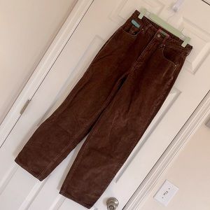 NWOT Brown Corduroy Pants by Empyre